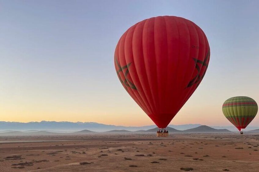 Private Hot Air Balloon Adventure in Marrakech with Transfer