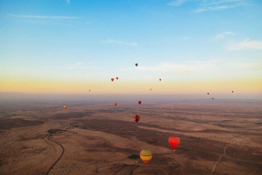 Private Hot Air Balloon Adventure in Marrakech with Transfer