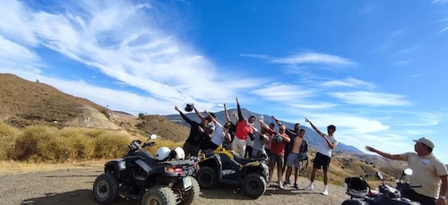 Malaga: Off-Road 3 hours Tour by 2-Seater Quad in Mijas