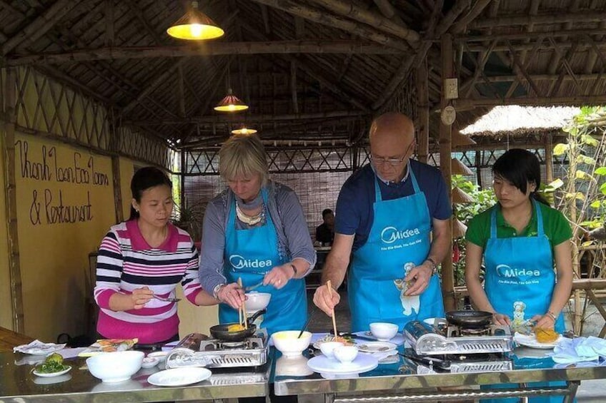 Hue Countryside by Motorbike: Private Cooking Class Experience