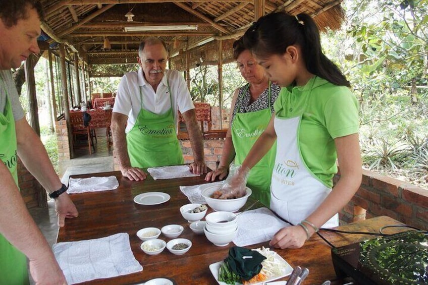 Hue Countryside by Motorbike: Private Cooking Class Experience