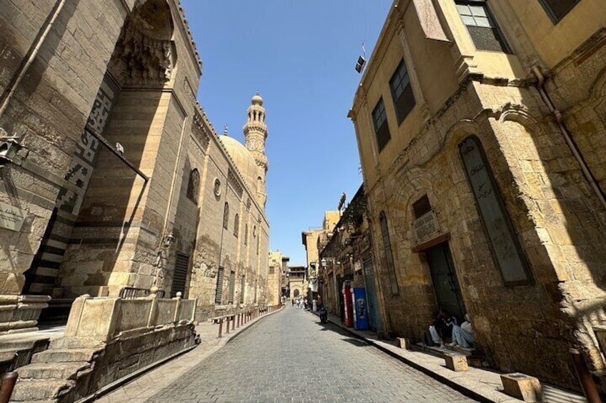 Cairo Minarets Climbing and Khan Elkhalili Market Tour