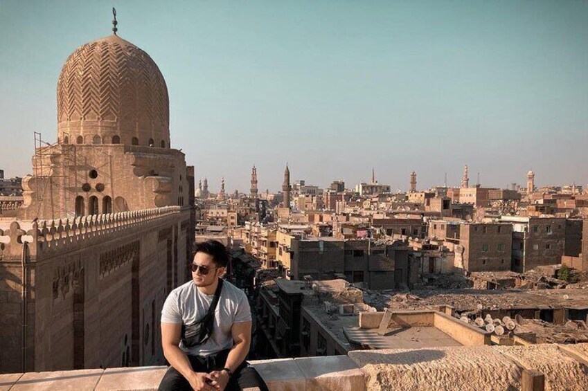 Cairo Minarets Climbing and Khan Elkhalili Market Tour