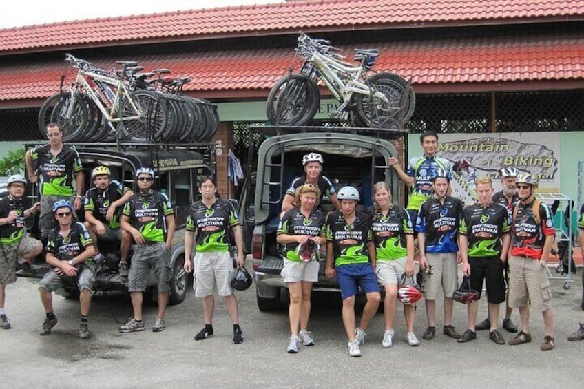 Doi Suthep National Park To Chiang Mai Beginner Downhill Mountain Biking