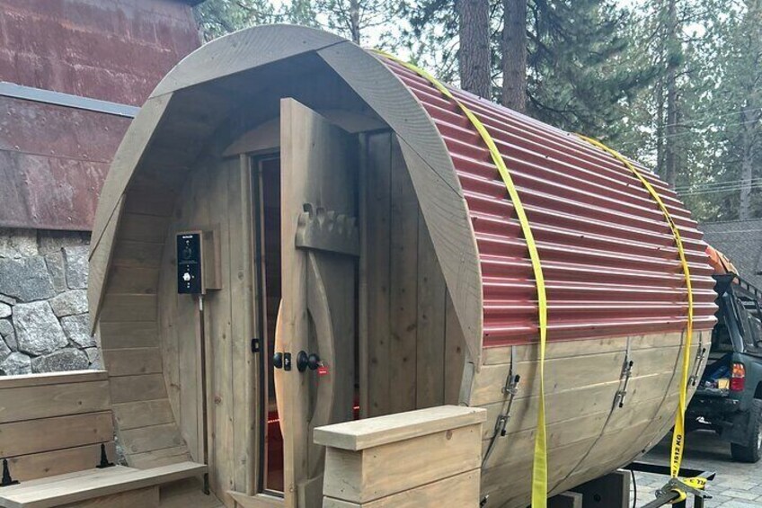 Sauna Experience at the Shores of Lake Tahoe 