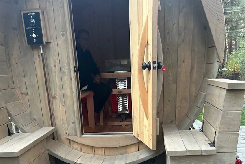 Sauna Experience at the Shores of Lake Tahoe 