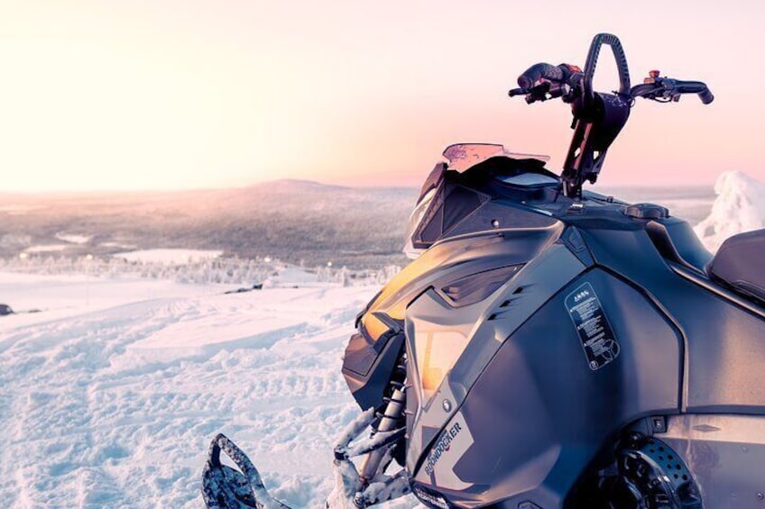 Family Snowmobile Safari in Rovaniemi