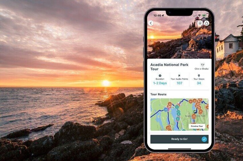 Shaka Guide: Acadia National Park Audio Tour Guide
