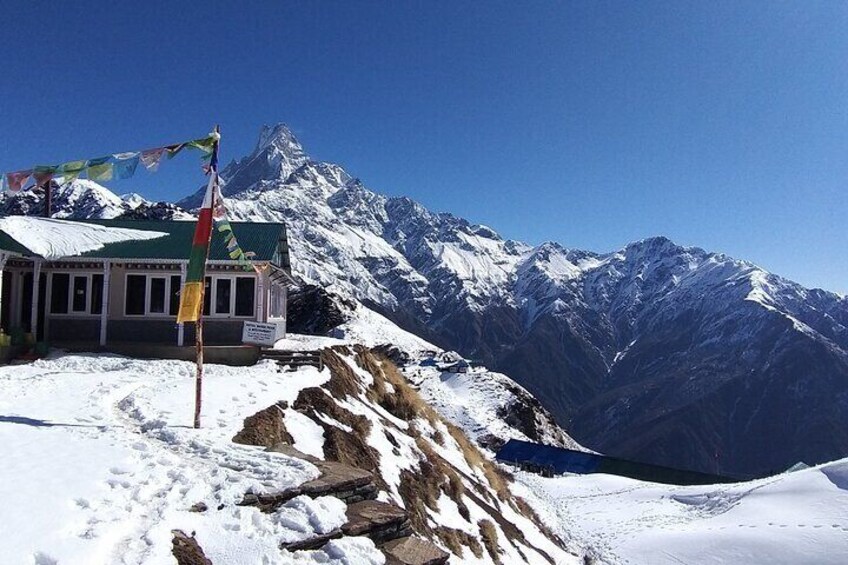 Helicopter Landing Tour to Annapurna Basse Camp
