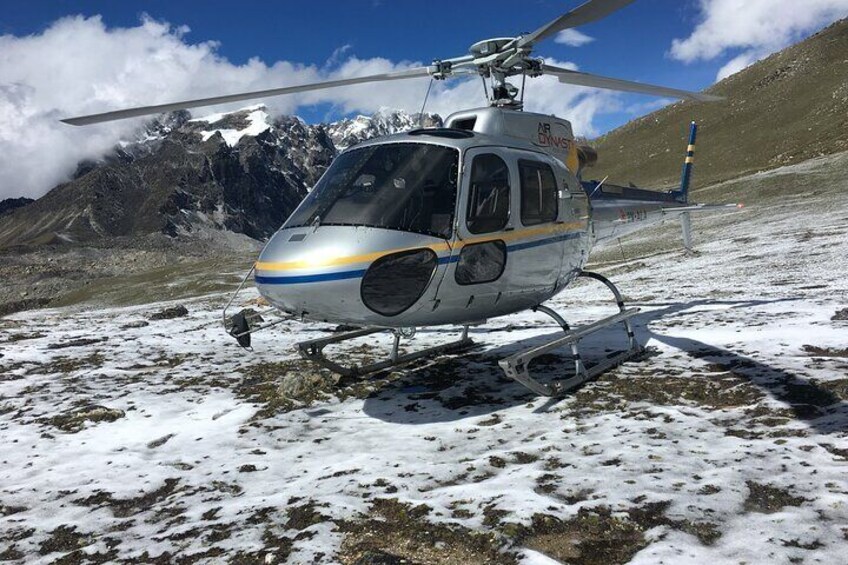 Helicopter Landing Tour to Annapurna Basse Camp