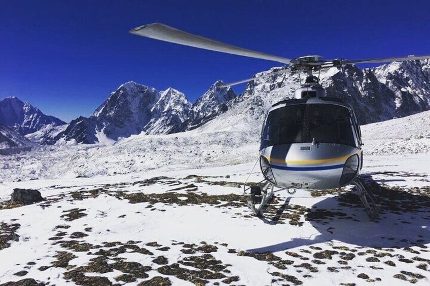 Helicopter Landing Tour to Annapurna Basse Camp