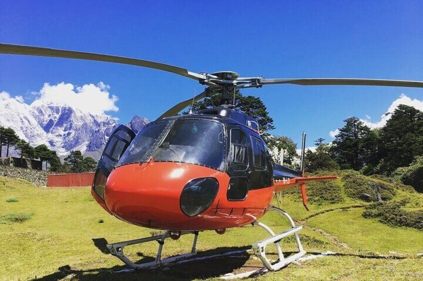 Helicopter Landing Tour to Annapurna Basse Camp