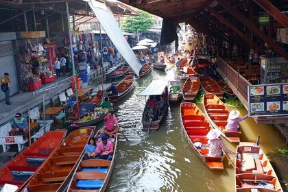 Private Floating Market, Maeklong, Arun Temple and China Town