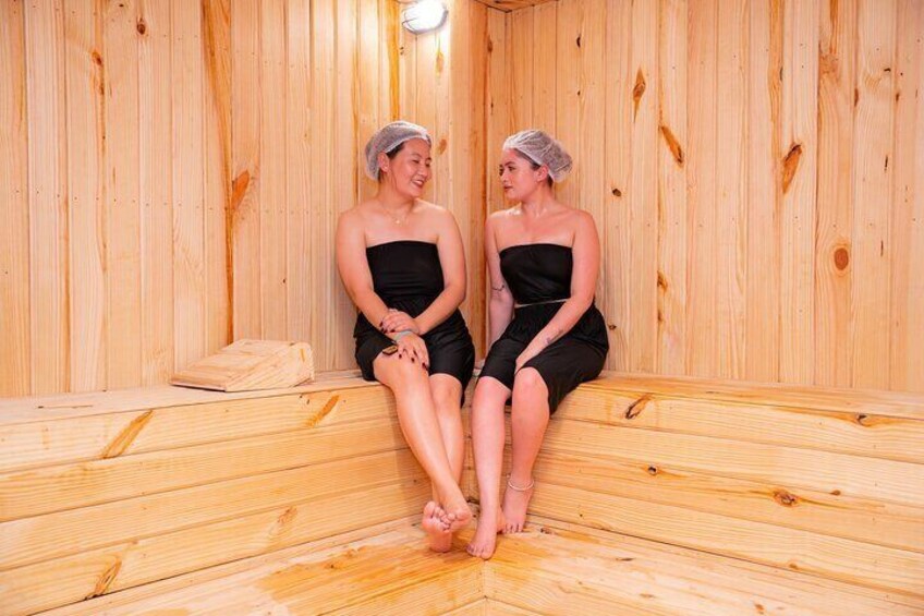 Private Ladies Sauna Room