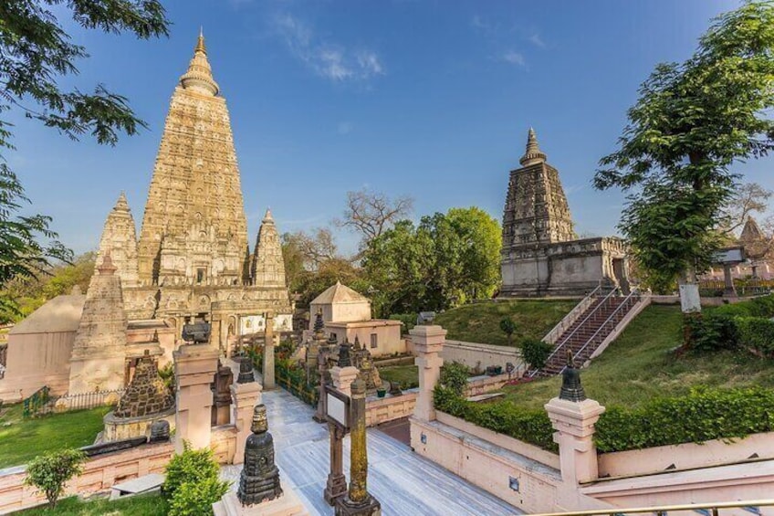 Mahabodhi Temple in Bodhgaya.