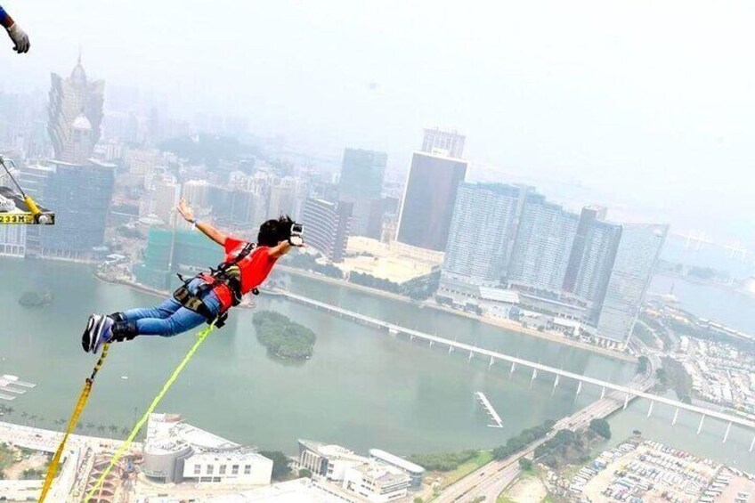 Macau Tower Bungee Jumping