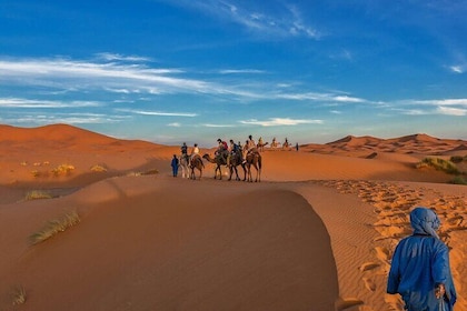 3-Day Private Sahara Tour from Marrakech to Merzouga Desert