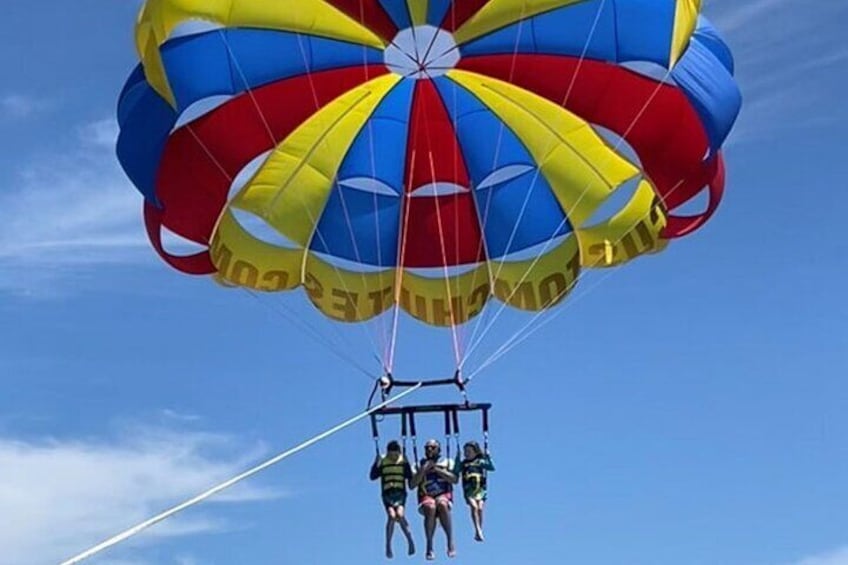 Private Parasailing Activity in San Andres in Colombia Islands
