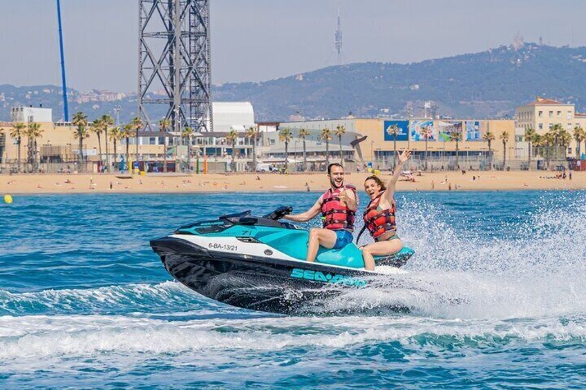 Enjoy the most exciting jet ski experience in Barcelona