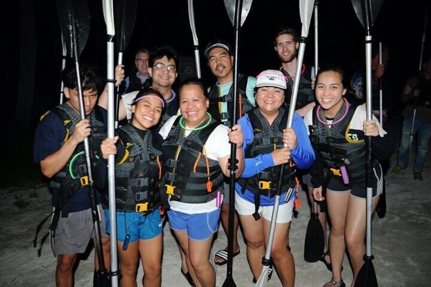 Florida Bioluminescence Clear Kayak Tour | Cocoa Beach (Kiwanis Island)