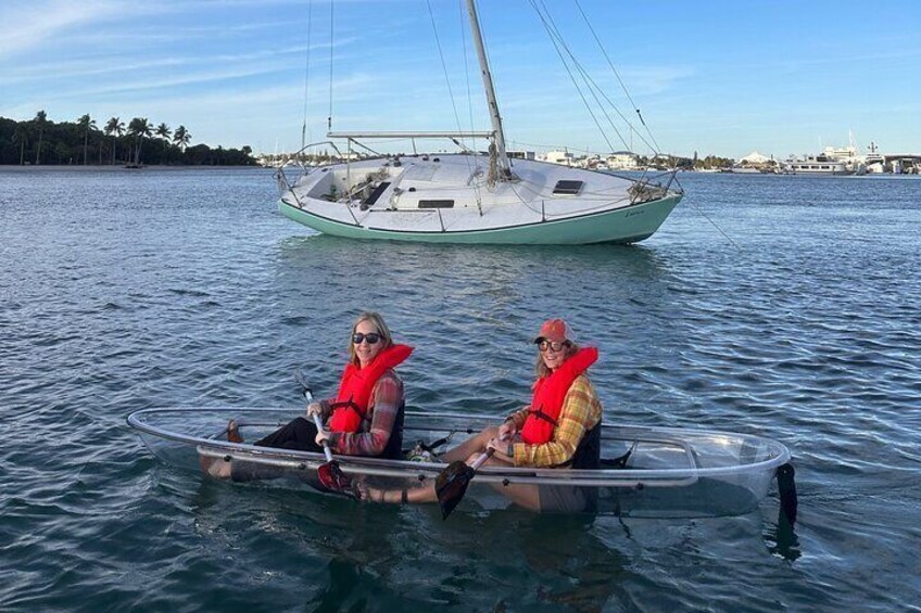 Clear Kayak Peanut Island Guided Tour Palm Beach Singer Island