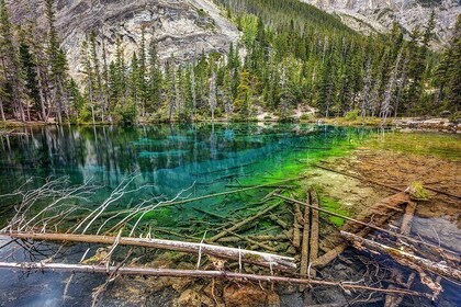 Grassi Lake and Grotto Canyon Ice Walk from Canmore