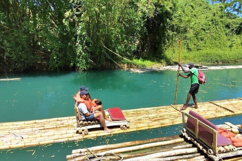 Customized JETSKI and BAMBOO RAFTING + LIME STONE MASSAGE