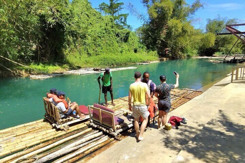 Customized JETSKI and BAMBOO RAFTING + LIME STONE MASSAGE