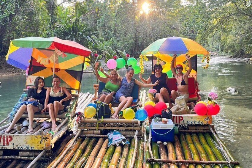  Jetski and bamboo rafting + transpotation