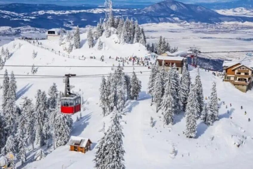 Snowmobiles Rides in the Carpathian and Winter Sports 