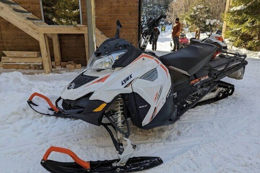 Snowmobiles Rides in the Carpathian and Winter Sports 