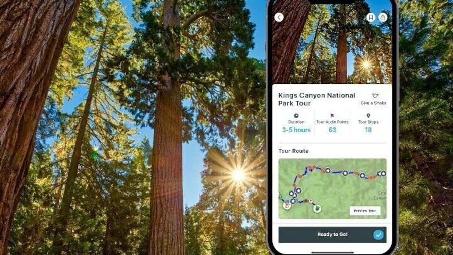 Kings Canyon National Park Self-Guided Audio Tour