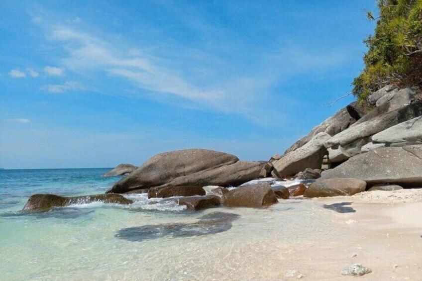 Snorkeling in Pandan Pandan Island