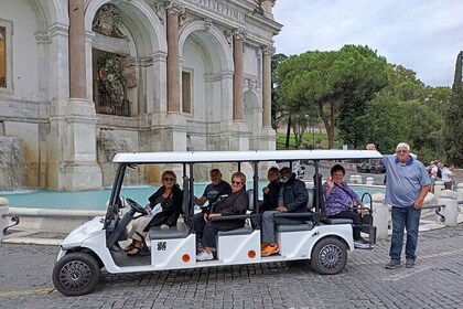 Rome 3 Hours Private City Tour by Electric Golf Cart