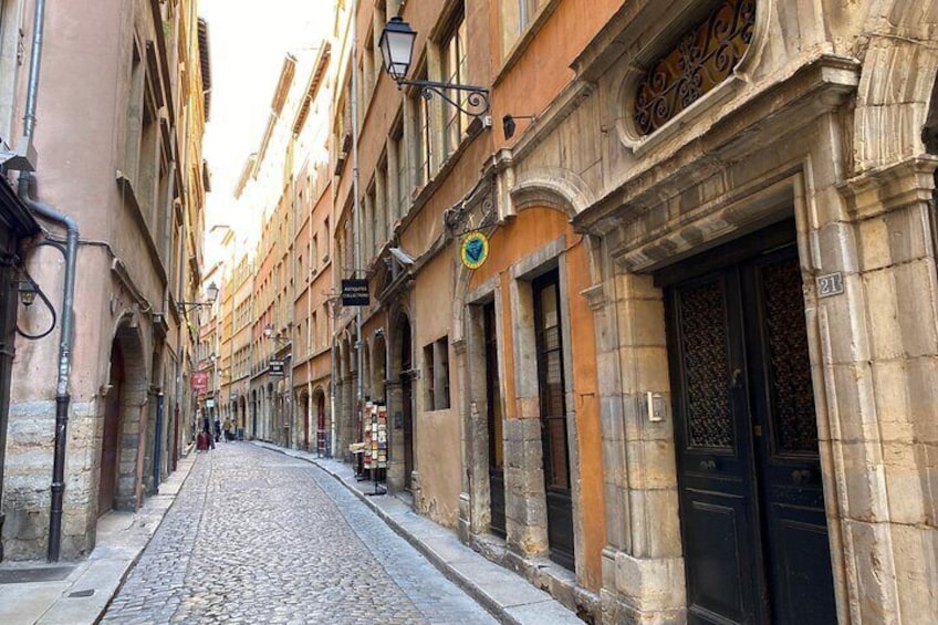 Traboules and Wine Tasting in Lyon Old Town