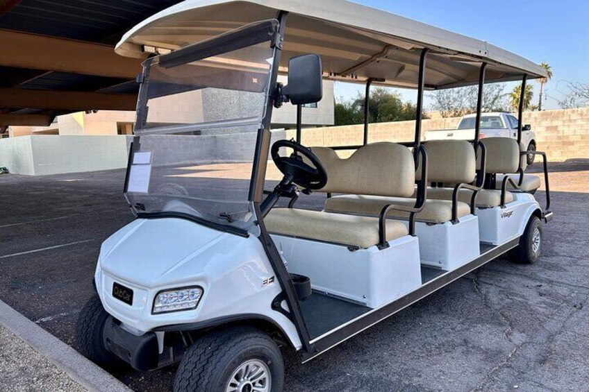 Sightseeing Golf Cart Tour of Scottsdale - 1.5 Hours