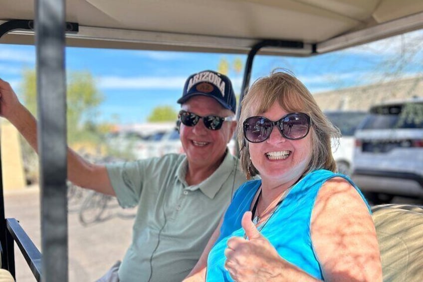 Sightseeing Golf Cart Tour of Scottsdale - 1.5 Hours