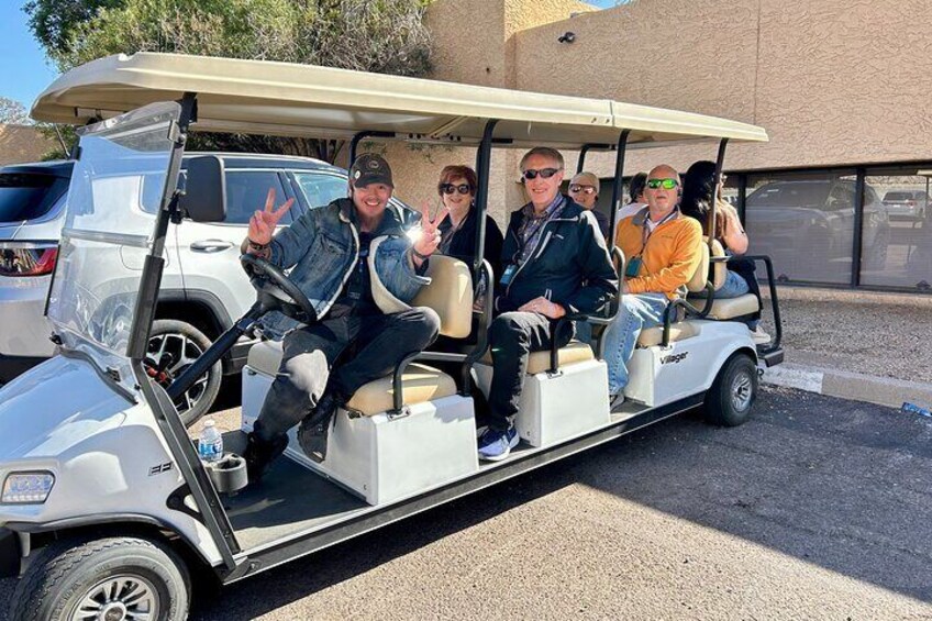 Sightseeing Golf Cart Tour of Scottsdale - 1.5 Hours