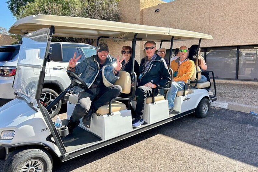 Sightseeing Golf Cart Tour of Scottsdale - 1.5 Hours
