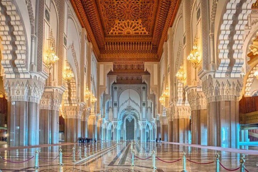 Casablanca Cruise break Tour including Guided Mosque Ticket