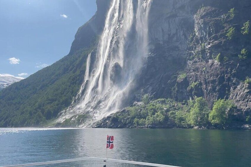 The Seven Sister waterfall