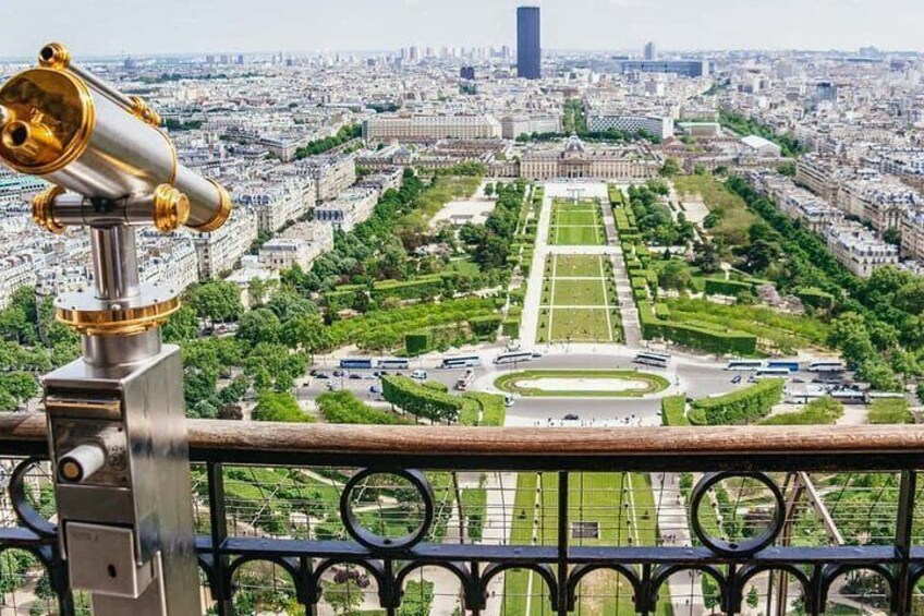 Eiffel Tower Second Floor Tour and Top Floor Option by Elevator