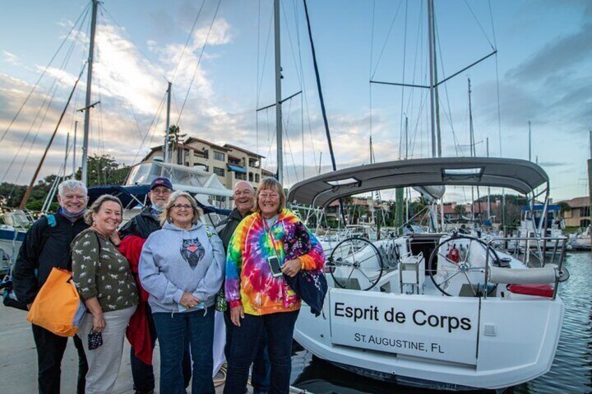 Nights of Lights Sailboat Tour St Augustine Sailing