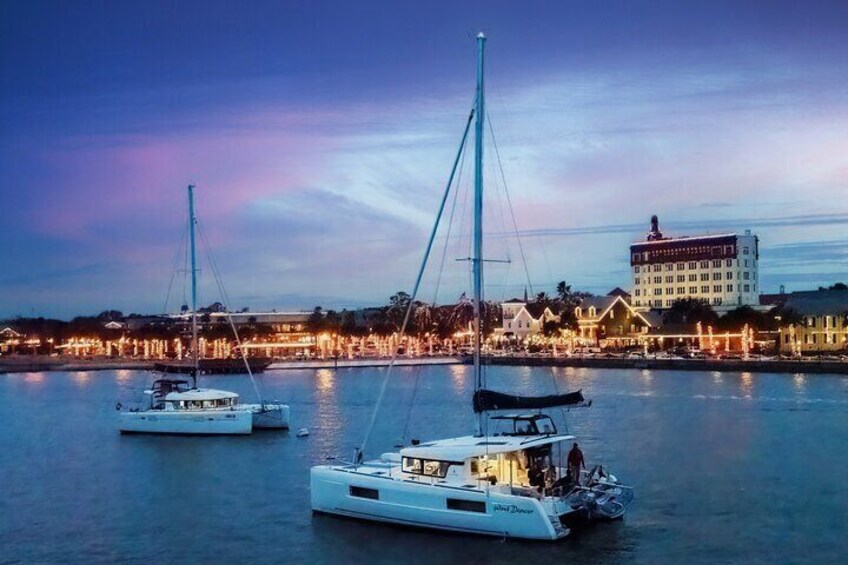 Nights of Lights Sailboat Tour St Augustine Sailing