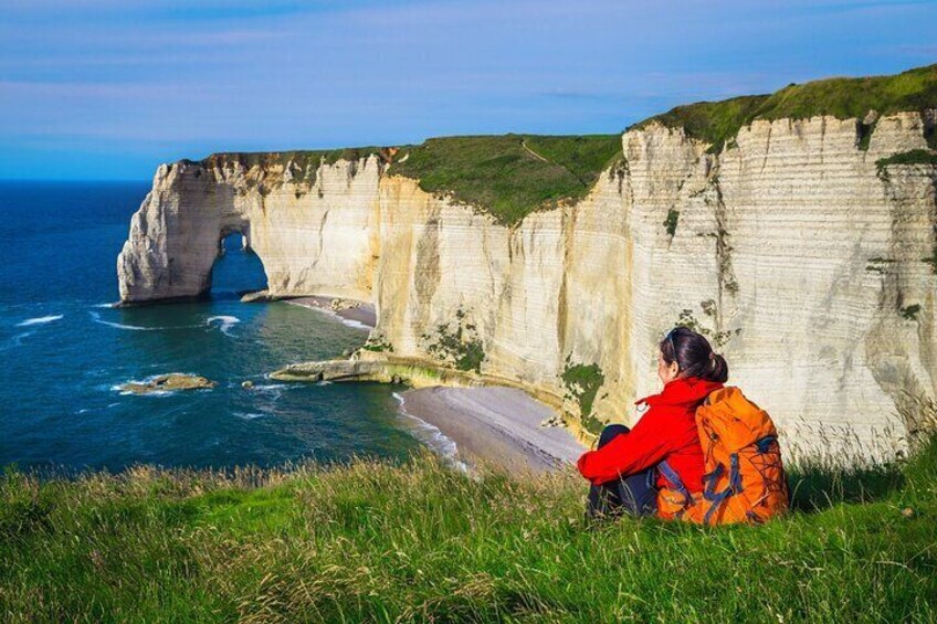 Etretat & Honfleur Day Trip from Paris (price per group up to 7)