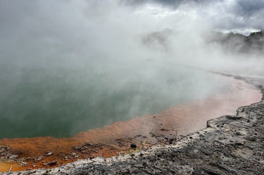 From Rotorua WAI-O-TAPU Geothermal Wonderland Half Day Tour