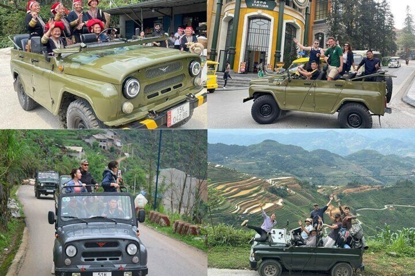 Sapa Open Air Jeep 2 Days 1 Night Get Off The Beaten Path 