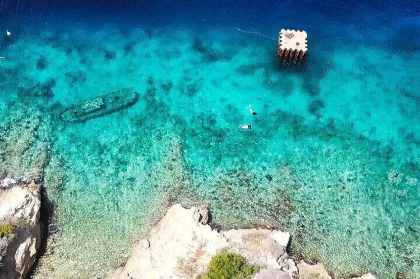 Snorkeling at the Tugboat 