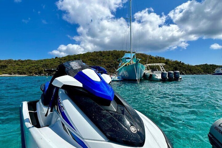 Jet Ski Trip to a Floating Pizza Boat