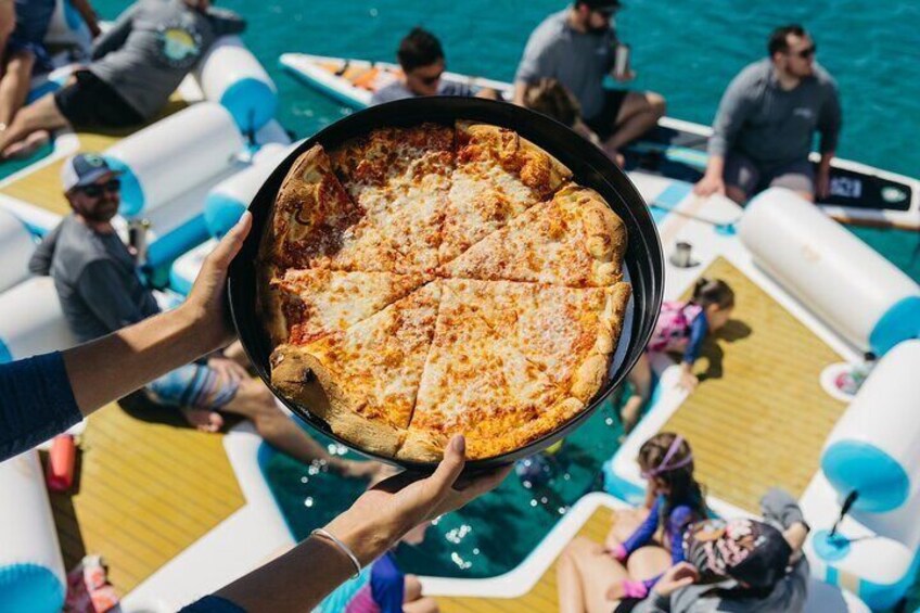 Jet Ski Trip to a Floating Pizza Boat